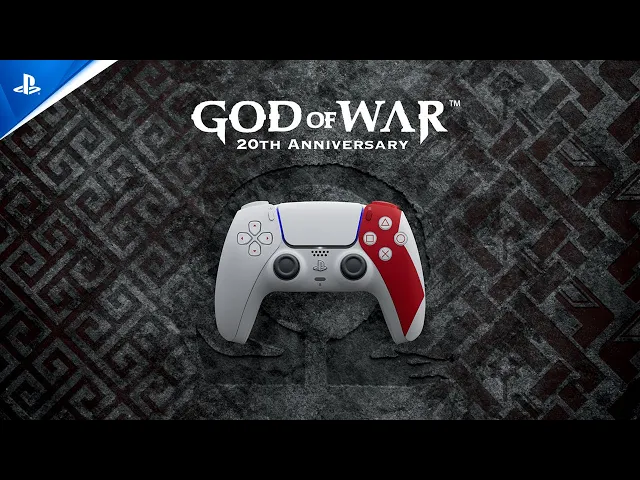God of War 20th Anniversary Limited Edition DualSense Controller | PS5