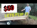 I fixed up a 50 trailer and flipped in on marketplace for big profit