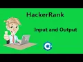 Hackerrank Input and Output Solution - C Hackerrank C