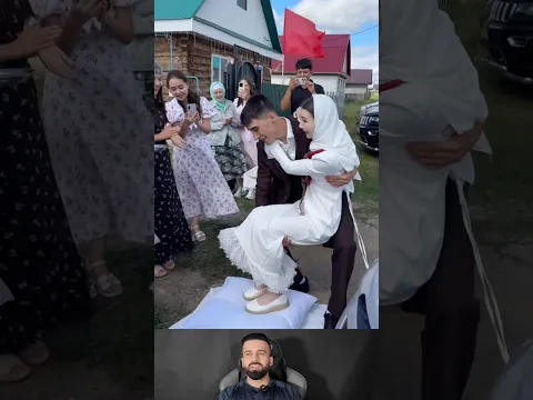 العروسه خافت على المخده عادات وتقاليد مختلفه 😍❤️🤣