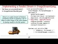 Implementing Behaviors in the Java Parallel ImageStreamGang Case Study