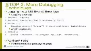 Python for Engineers Testing Screencast