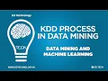 KDD PROCESS IN DATA MINING EASY TRICK KNOWLEDGE DISCOVERY IN DATA Data Mining Lectures