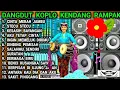Lagu DANGDUT KOPLO KENDANG RAMPAK - BASS NYA ENAK BANGET - CINTA MERAH JAMBU.