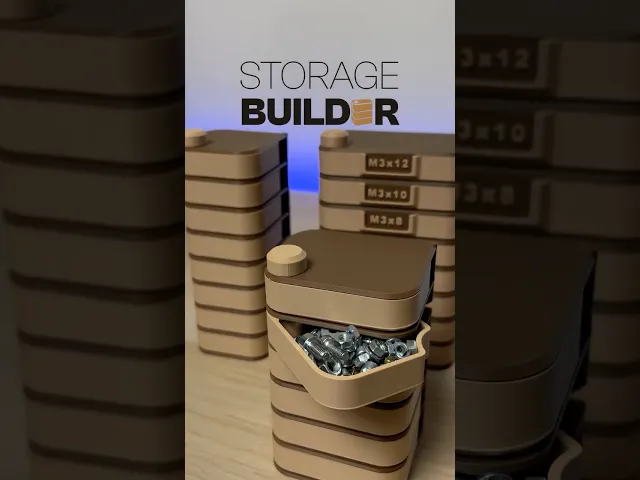 Modular Storage Tower Organizer | Storage Box video thumbnail