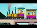 ঝিক ঝিক চলে রেল গাড়ি - Jhik Jhik Chole Rail Gari | Bengali Rhymes for Kids | BabyTube