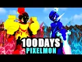 I Spent 100 Days in Minecraft s BEST Mod Pixelmon