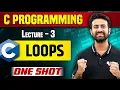 Loops in One Shot For Loop While Loop Do While Loop Lecture 3 C Programming for Beginners