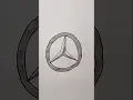 Mercedes Benz Logo Easy Drawing For Kids