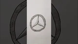 Mercedes Benz Logo Easy Drawing For Kids