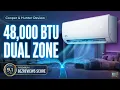 Cooper Hunter 48 000 BTU Dual Zone Mini Split Review - 23 4 SEER2 Beast
