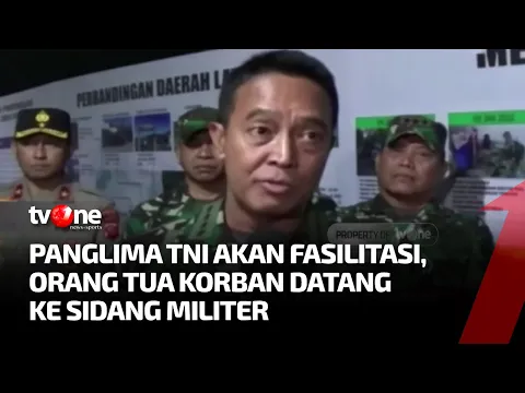 Panglima TNI Pastikan Sidang Tabrakan Maut Sejoli akan Berlangsung Terbuka