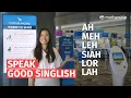 Lagu How to speak good Singlish: Ah, Meh, Leh, Sian, Lor, Lah, aka Singlish sentence modifiers