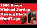 1990 Hoops Michael Jordan Missing Black from Logo