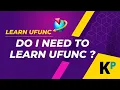 Do I need to Learn UFUNC NXOpen Customization Parametric Krish