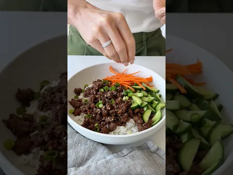 Korean Beef Bowl