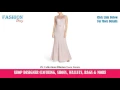 JS Collections Illusion Lace Gown
