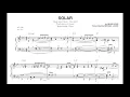 Keith Jarrett - Solar (Solo Piano) - Transcription