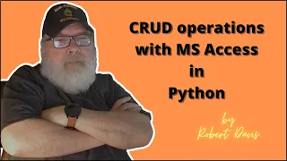 Learn CRUD operations on MS Access database using Python pyodbc and Sublime Text