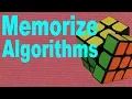 How to Memorize Rubik s Cube Algorithms Beginner s Tutorial
