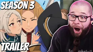 mushoku tensei jobless reincarnation season 3 official main trailer reaction