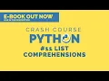 Python 3 crash course 2020 - List Comprehensions