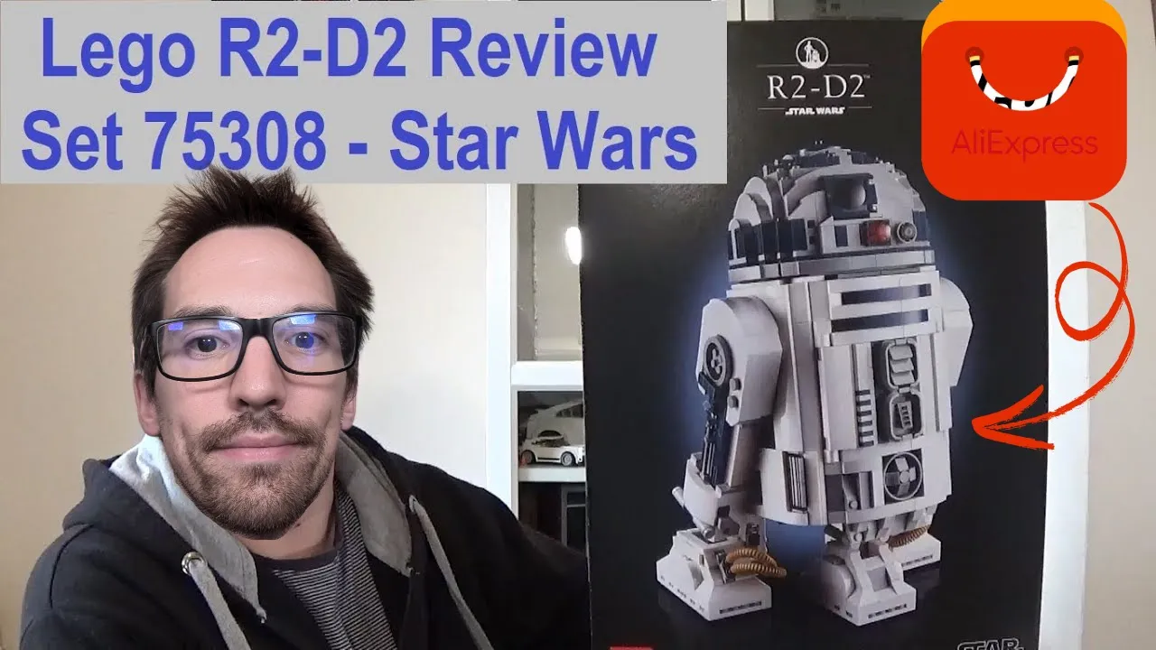 Je teste le Lego R2D2 (75308) 🧱