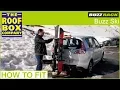 BUZZ RACK tow ball ski and board carrier - How to fit