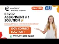 CS202 Assignment Fall 2025 Complete Solution With Explanation Step-by-Step codeneat com