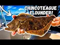 FLOUNDER FISHING Chincoteague Virginia Spring Flounder Fishing