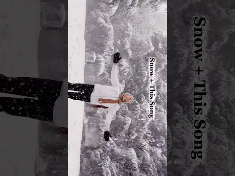 First time snow fall #shorts #snow
