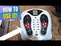 How to Use This Fit King Shocking Foot Massager