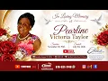 Pearline Victoria Taylor Funeral Service