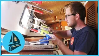 51. Installing Our Shiny New Portholes | Learning the Lines – DIY Sailing