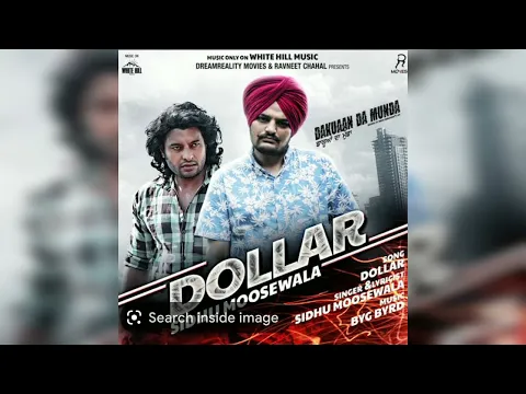 Download MP3 DOLLAR Sidhu moosewala MP3 full song