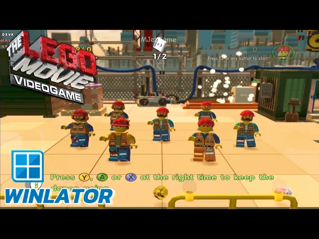Winlator v9 (Afei) - Gameplay The Lego Movie (Windows) On Android