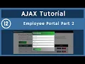 12 Employee Portal Application part 2 with Node JS AJAX AJAX Tutorial UiBrains NAVEEN SAGGAM