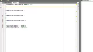 AngularJS - Communicating Between Controllers