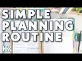 How to Plan the Week Erin Condren LifePlanner 7 Step Weekly Planning Routine in the Dashboard Layout