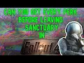 Can you get EVERY PERK before leaving Sanctuary in Fallout 4