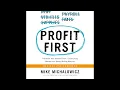 Audiobook Profit First - Mike Michalowicz book