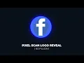 Pixel Scan Logo Reveal Tutorial in After Effects No Plugins Needed