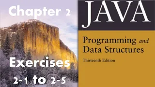 Programming in Java Part 1 Chapter 2 Elementary Programming Exercises 2-1 to 2-5