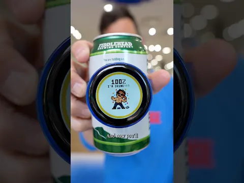 This tamagotchi gets drunk with you