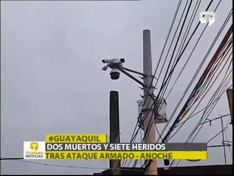Dos muertos y siete heridos tras ataque armado - anoche