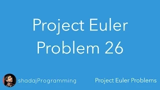 Project Euler using Scala Problem 26