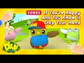 Download Lagu If You're Happy And You Know It Clap Your Hand | Nursery Rhimes for Kids | Didi \u0026 Friends English