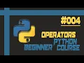 Python Mastering Python Operators A Comprehensive Guide in easy and Hindi language 004