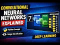 Convolutional Neural Networks CNN Explained CNN Architecture with Python Example