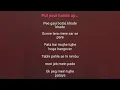 Yo Yo Honey Singh - Chhote Chhote Peg| KARAOKE VERSION with lyrics and helping lines